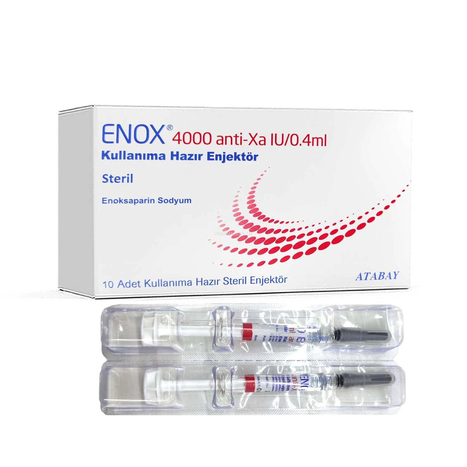 Энокс 4000 анти -Xa ME/0.4 мл р-р №2