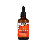 Жидкий витамин D3 NOW Foods  10 мкг (400 МЕ), 59 мл