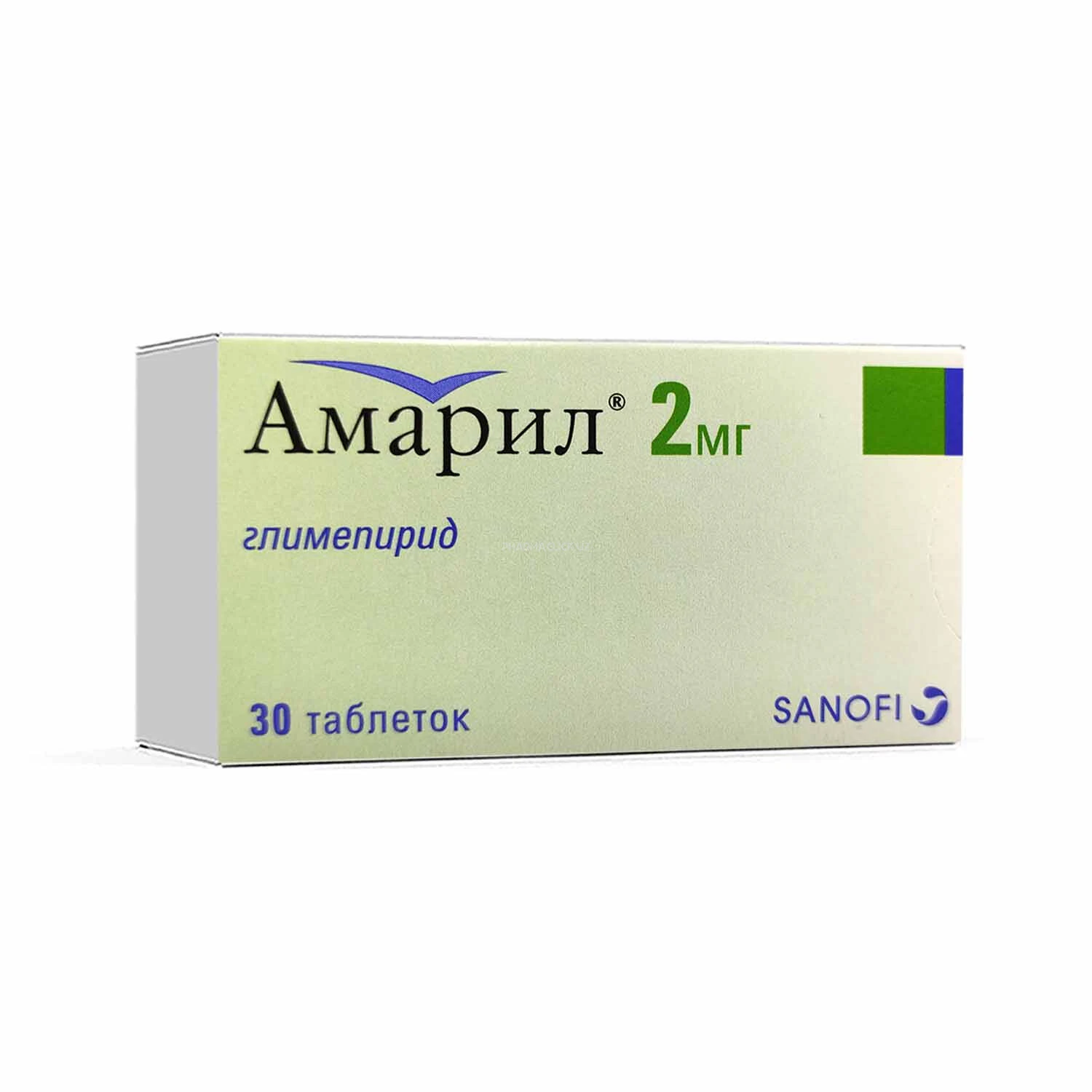 Амарил таб. в блист. 2мг №30