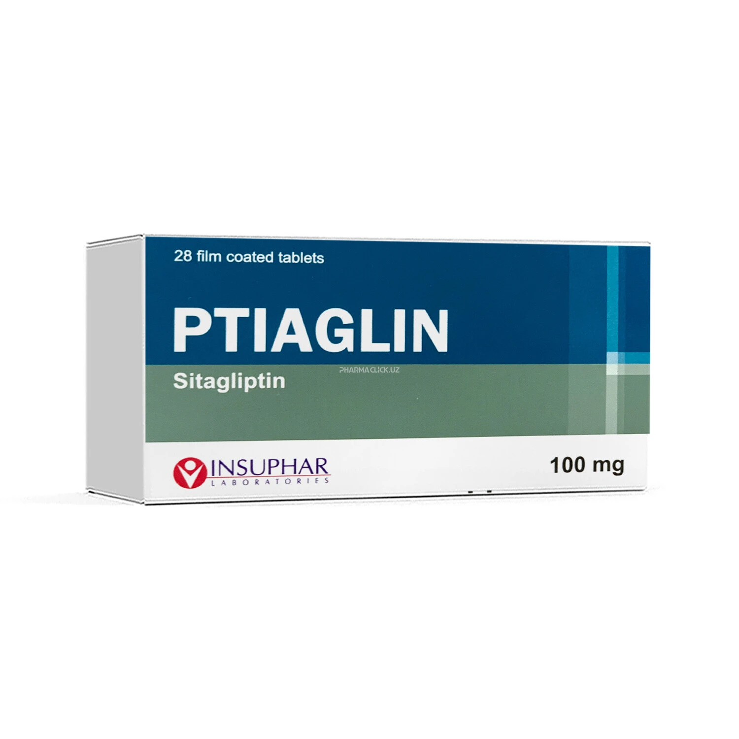 Ptiaglin tabletkalar 100mg №28