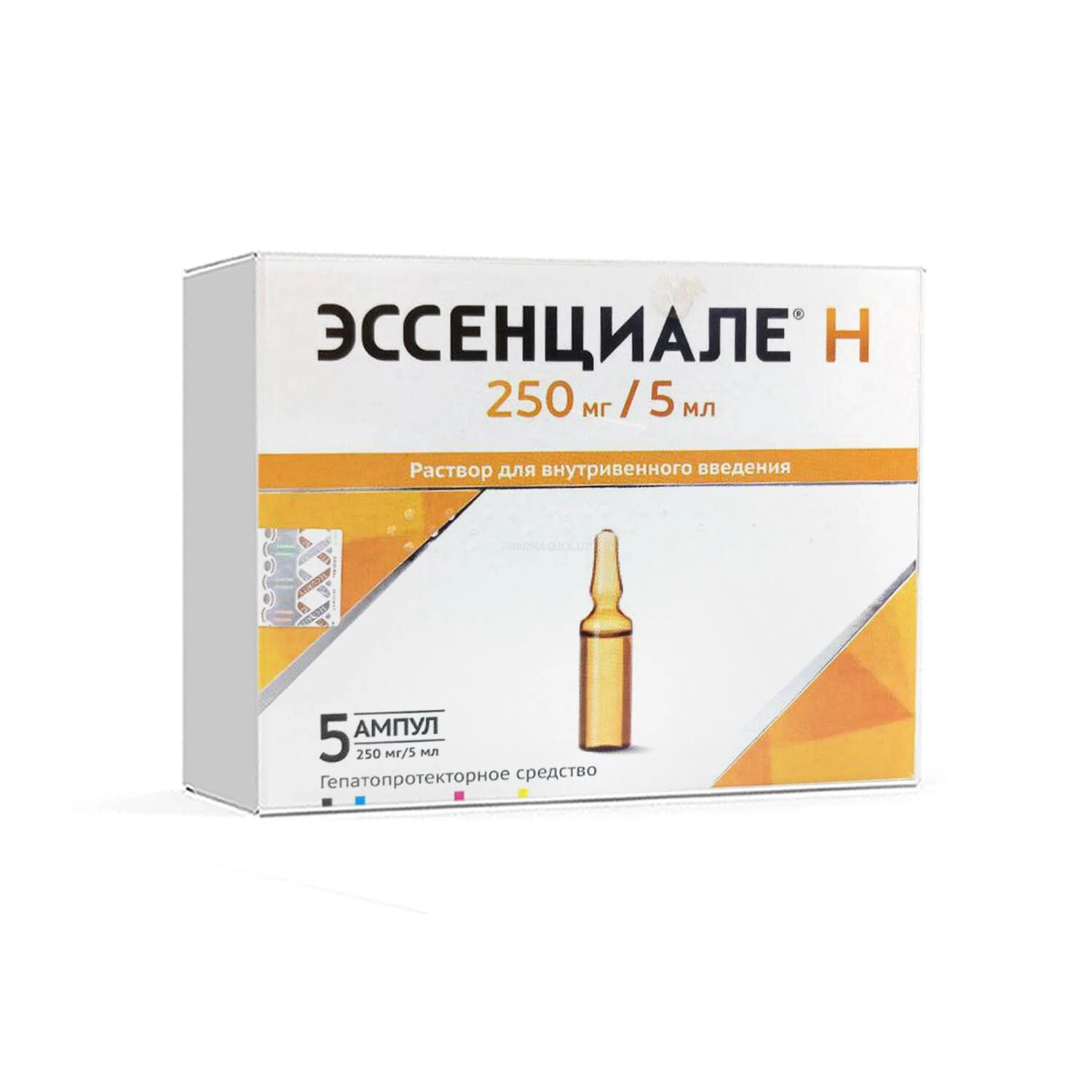 Эссенциале Н 250мг/5мл 5мл №5 Эссенциале Н 250мг/5мл 5мл №5