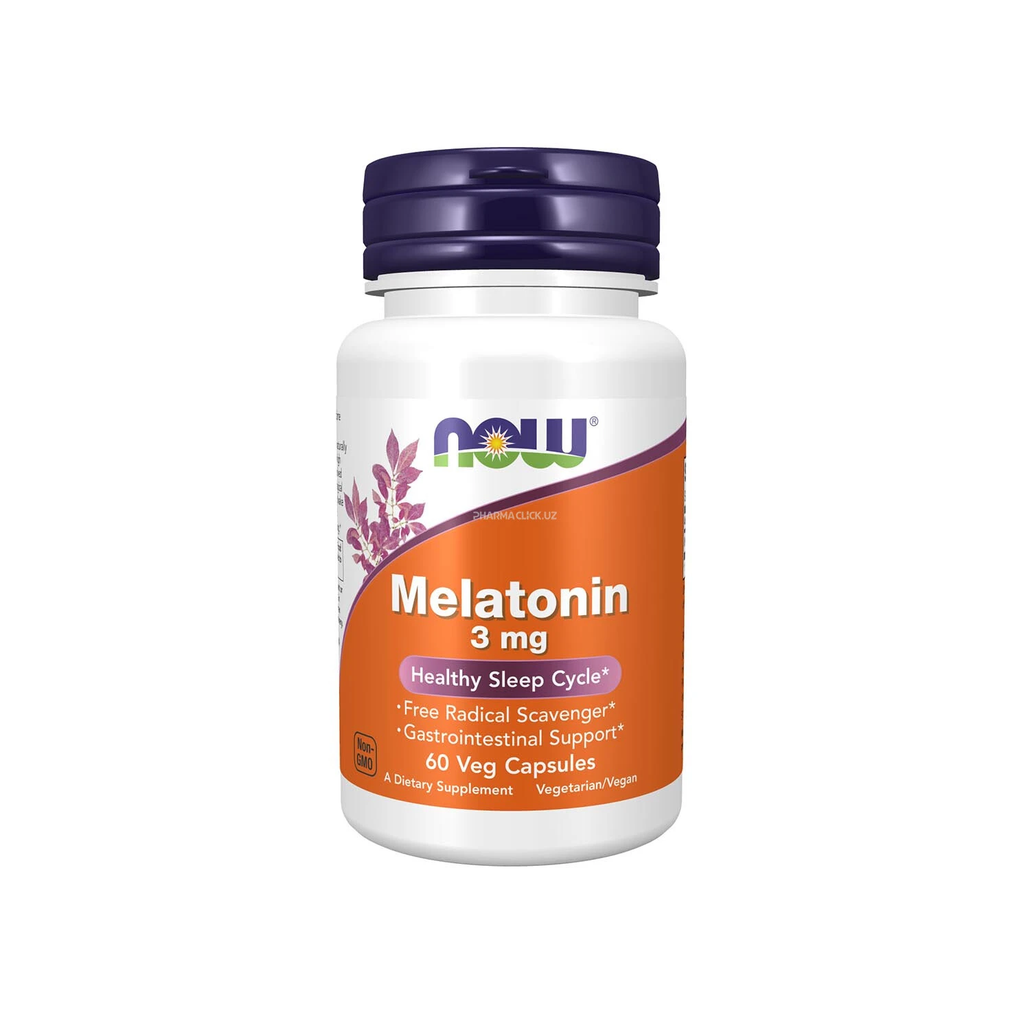 Мелатонин 3 мг NOW Foods капс. №60