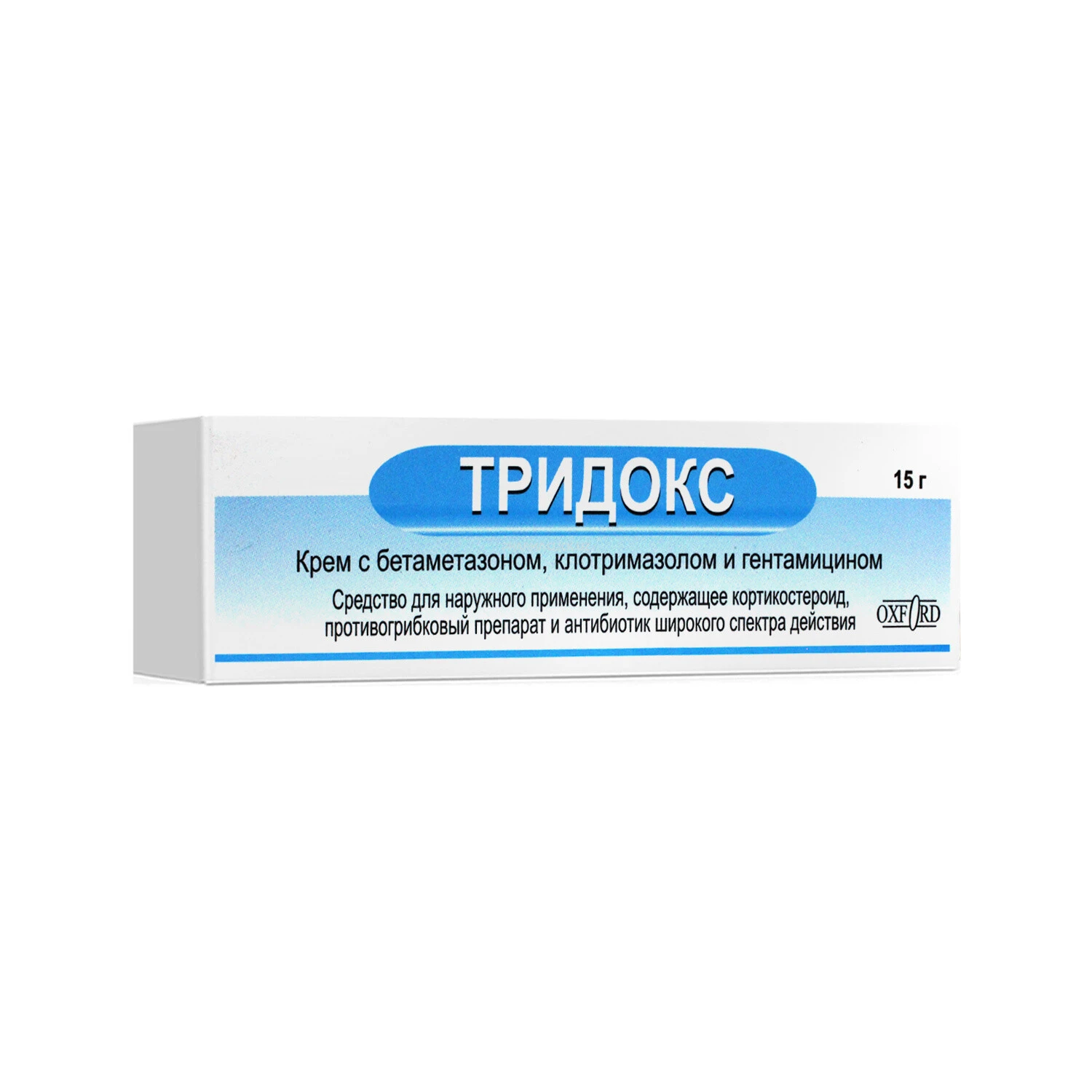 Тридокс крем 15г
