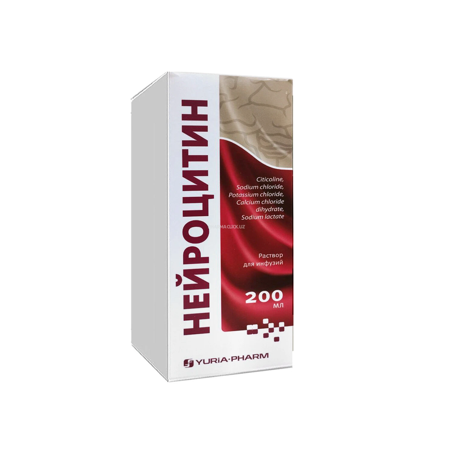 Нейроцитин р-р д/инф 200мл