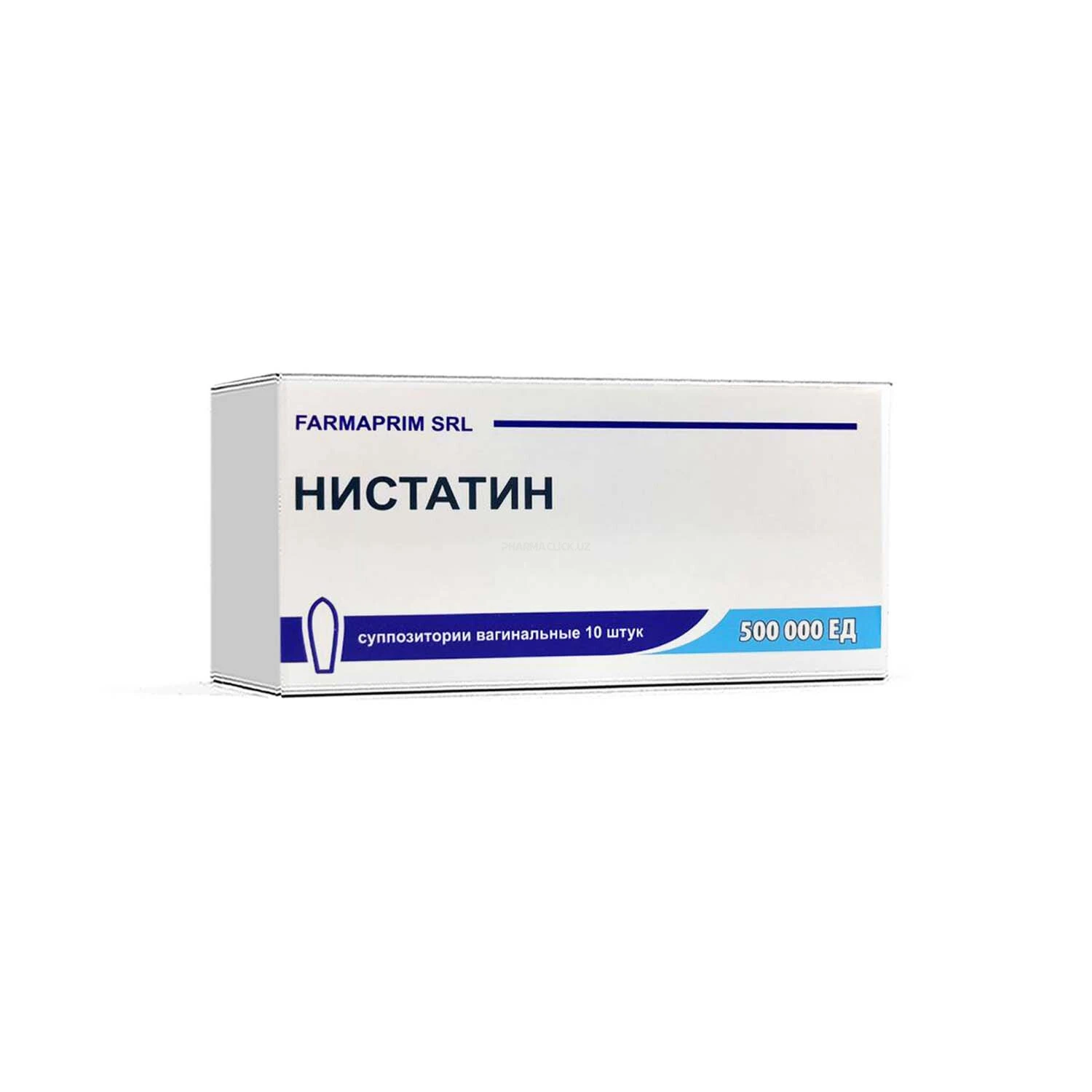 Нистатин супп. ваг. 500 000 Ед №10