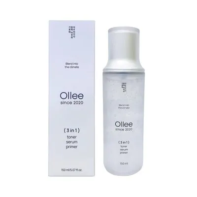 OLLEE 3 ta 1 da zardobi, toner, zardob, pardoz uchun asos, 150 ml