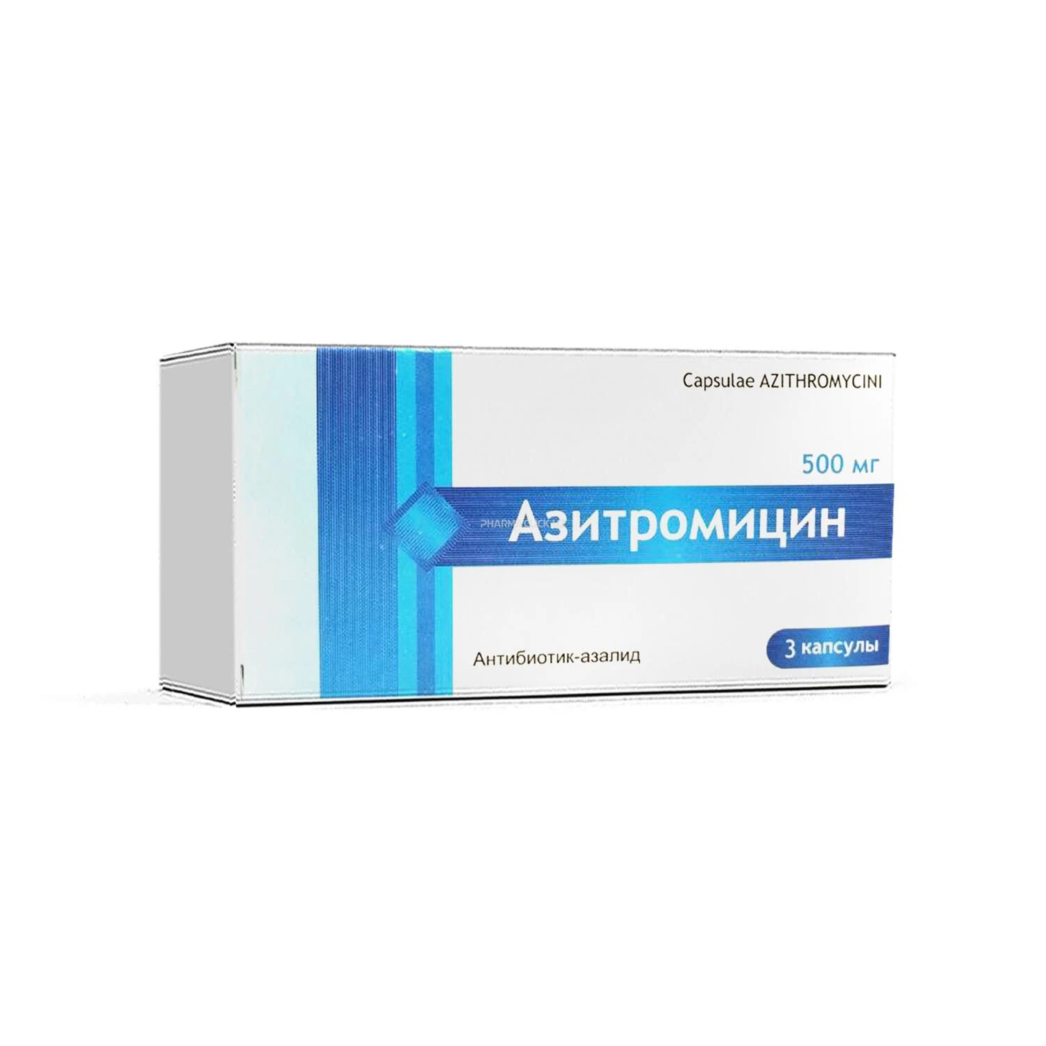 Azitromitsin kapsulalar 500mg №3 LAFZ