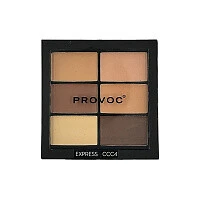 Палетка для коррекции лица Provoc Contour Correct Conceal Palette, оттенок CCC4 Medium Light