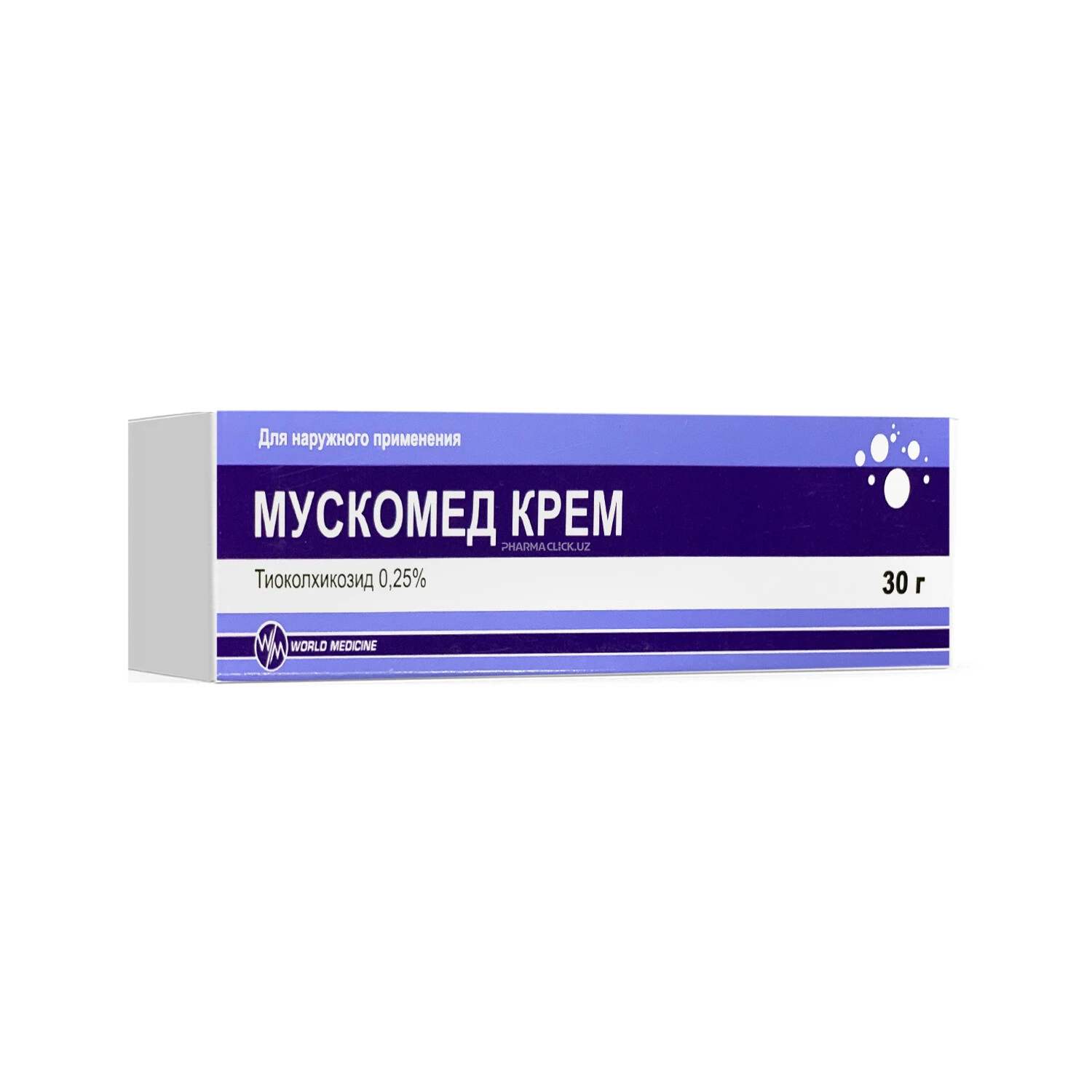 Мускомед крем 0,25% 30 гр №1