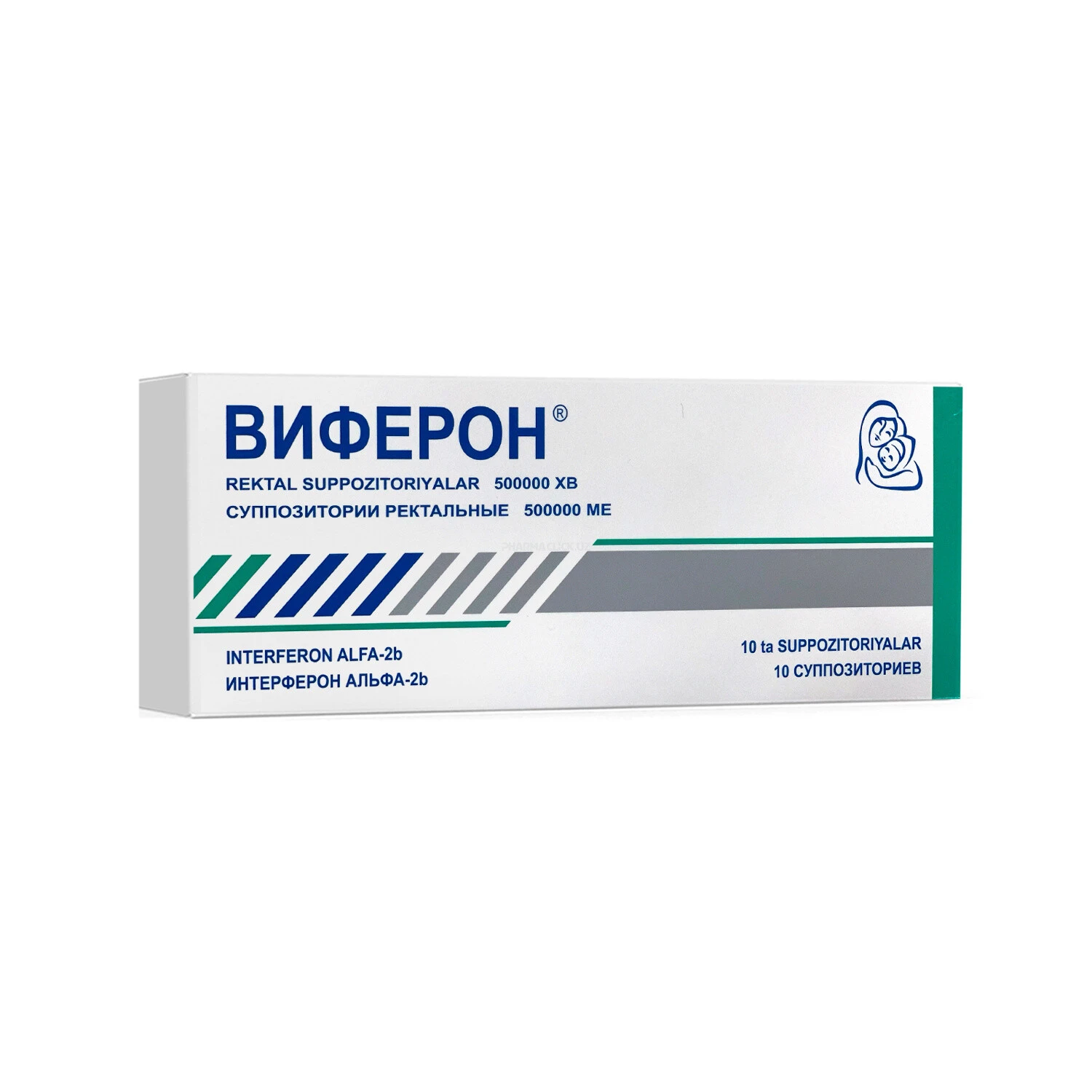 Виферон супп. 500000 МЕ №10
