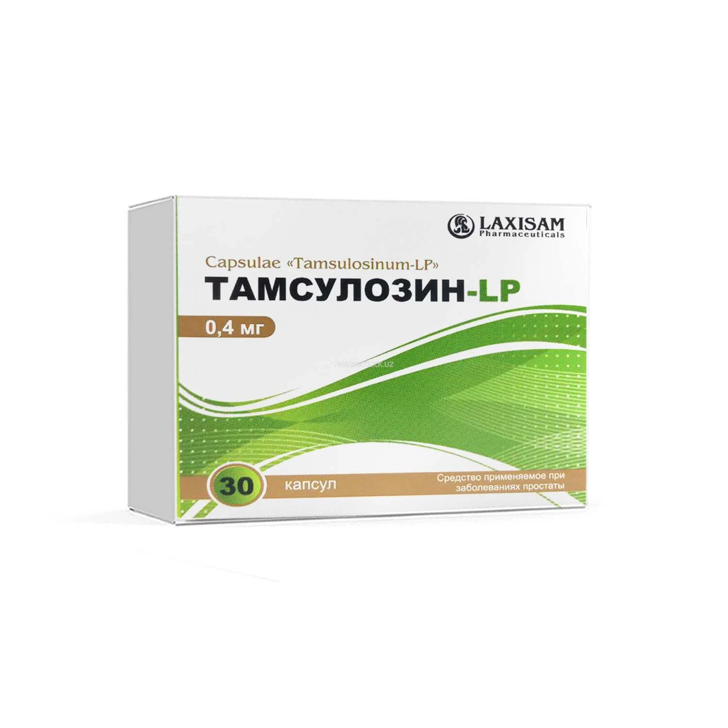 Тамсулозин-LP, 0,4 мг, капсулы №30