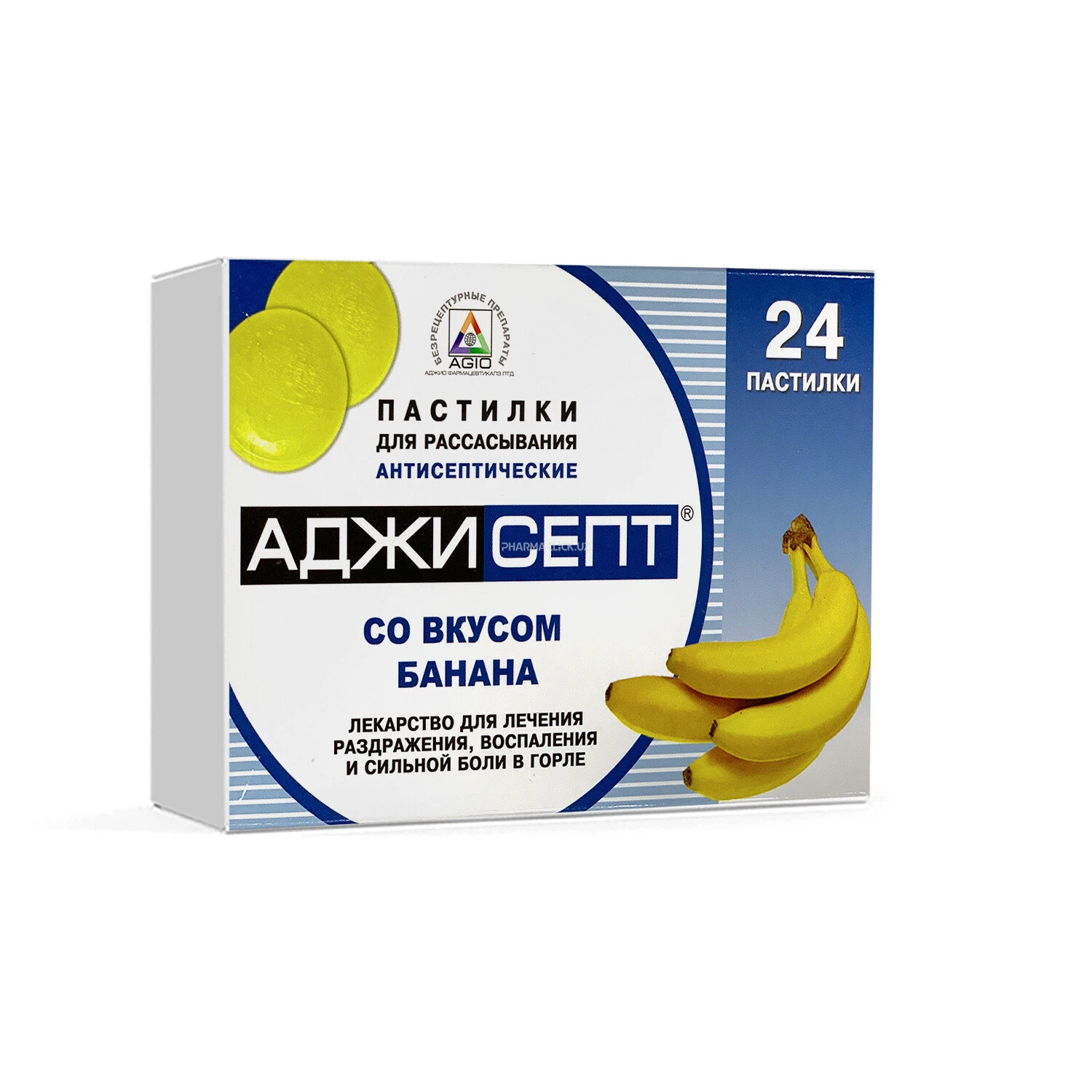 Аджисепт паст. банан №24