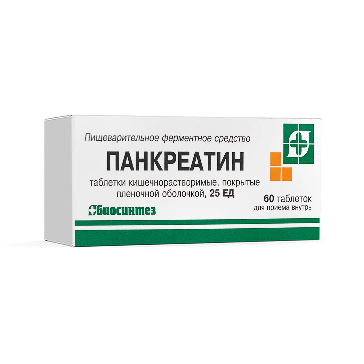 Pankreatin tab. 25TB №60 (Biosintez)