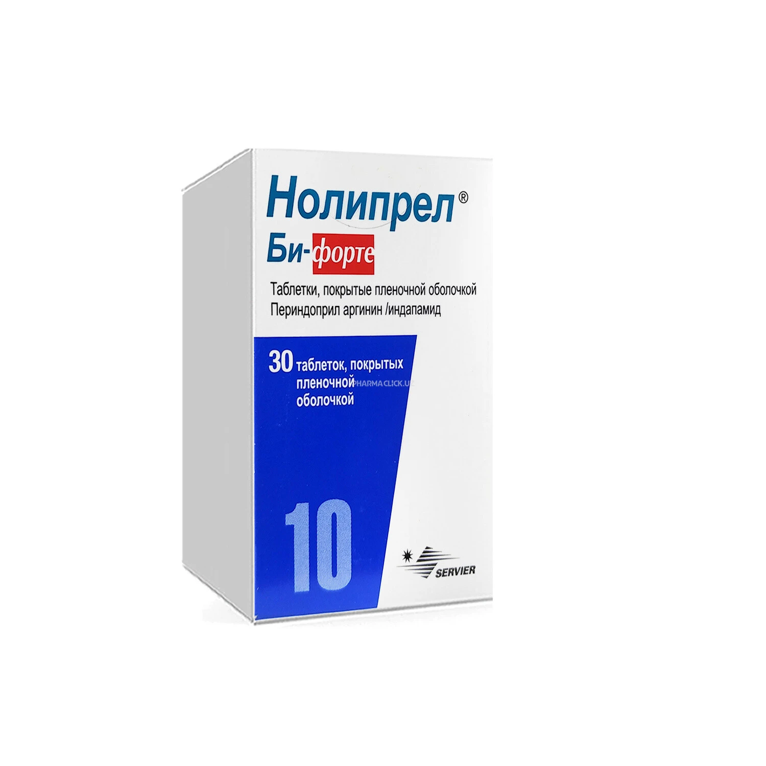 Noliprel Bi-Forte tab. 10mg/2.5mg №30