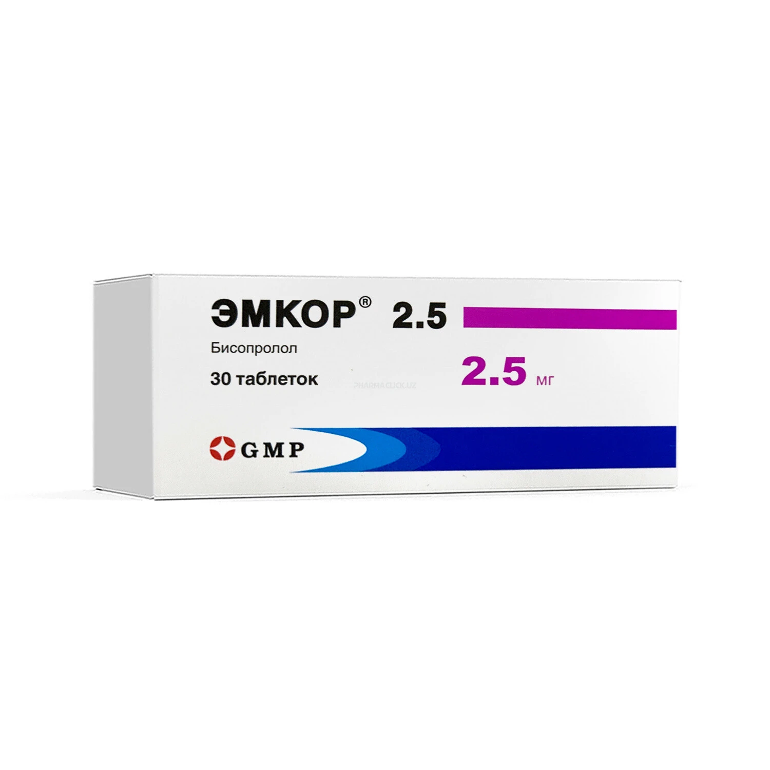 Эмкор 2,5 таб. 2,5мг №30
