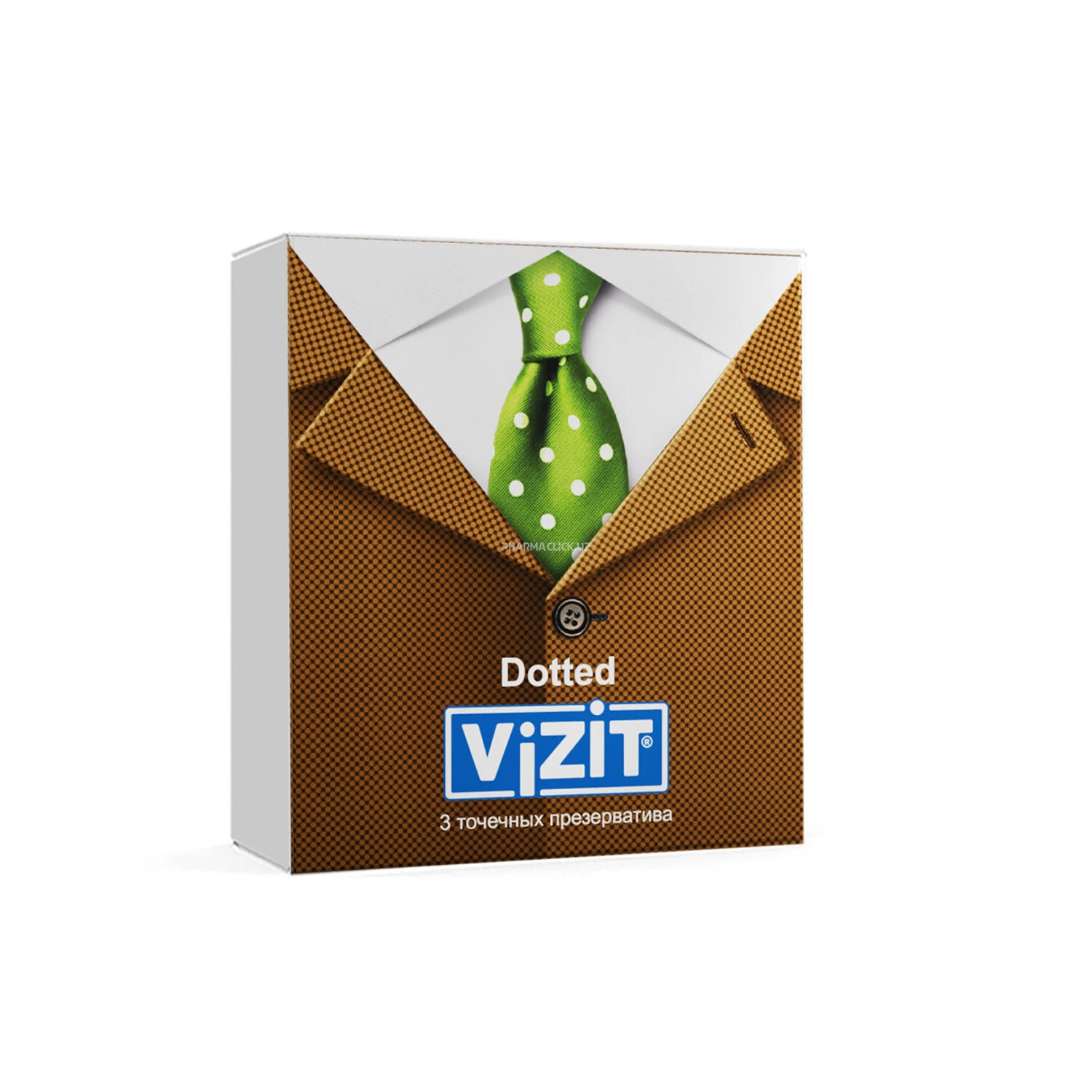 Презервативы "VIZIT" №3 точечные