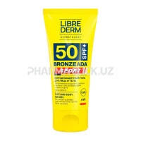 LIBREDERM BRONZEADA SPORT cолнцезащитный гель для лица и тела SPF 50  50 мл