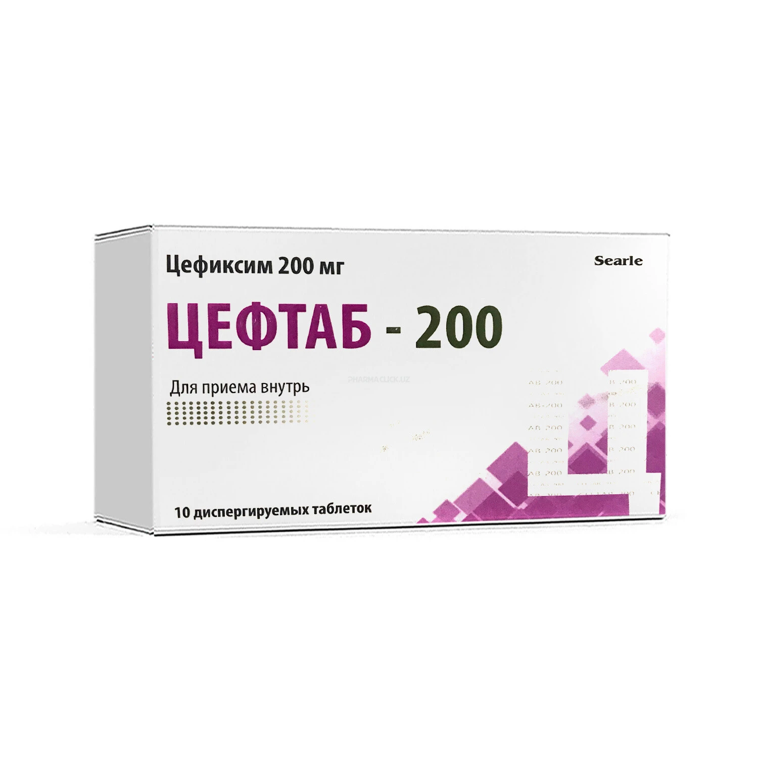 Seftab 200 tabletkalari 200mg №10