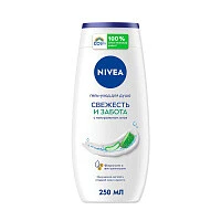 Nivea Гель-уход для душа Свежесть и забота 250 ml