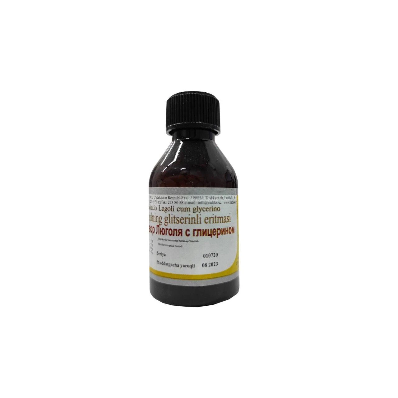 Lyugol glitserinli eritmasi 20 ml Radiks