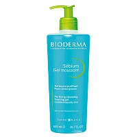 Bioderma Sebium Гель для умывания с помпой, 500 мл