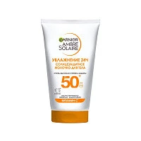 Солнцезащитное молочко для лица и тела Garnier Ambre Solaire, SPF 50+, 50 мл