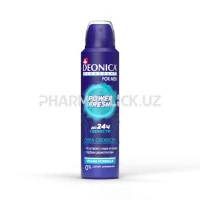 ДЕЗОДОРАНТ «DEONICA FOR MEN» POWER FRESH спрей, 150 мл