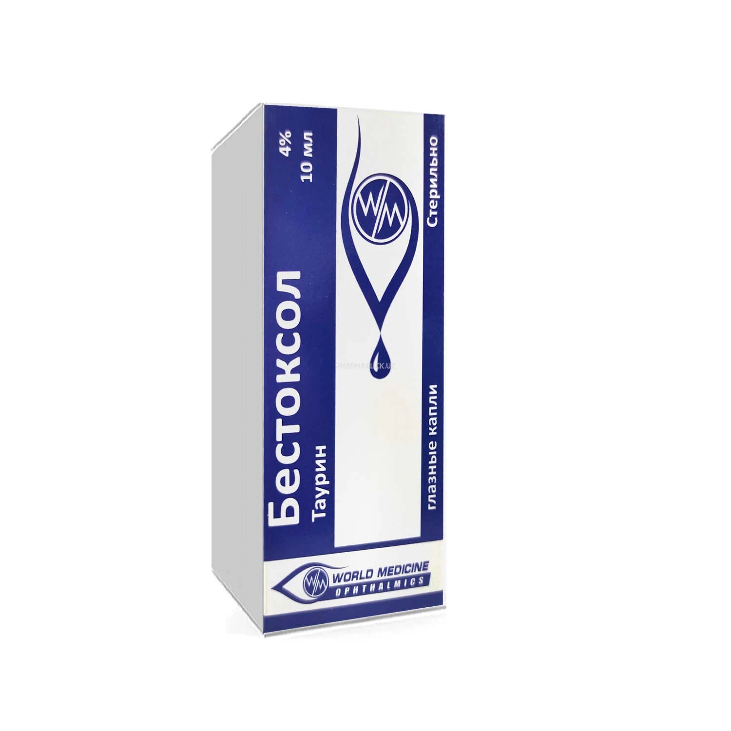 Bestoksol ko‘z tomchilari 4% 10 ml №1