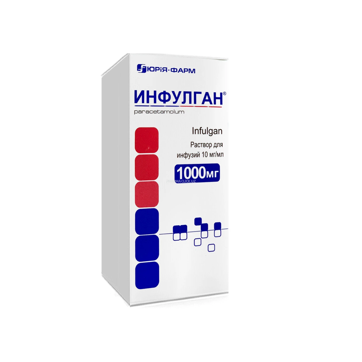 Инфулган р-р для инфузий 10мг/мл 1000мг/100мл