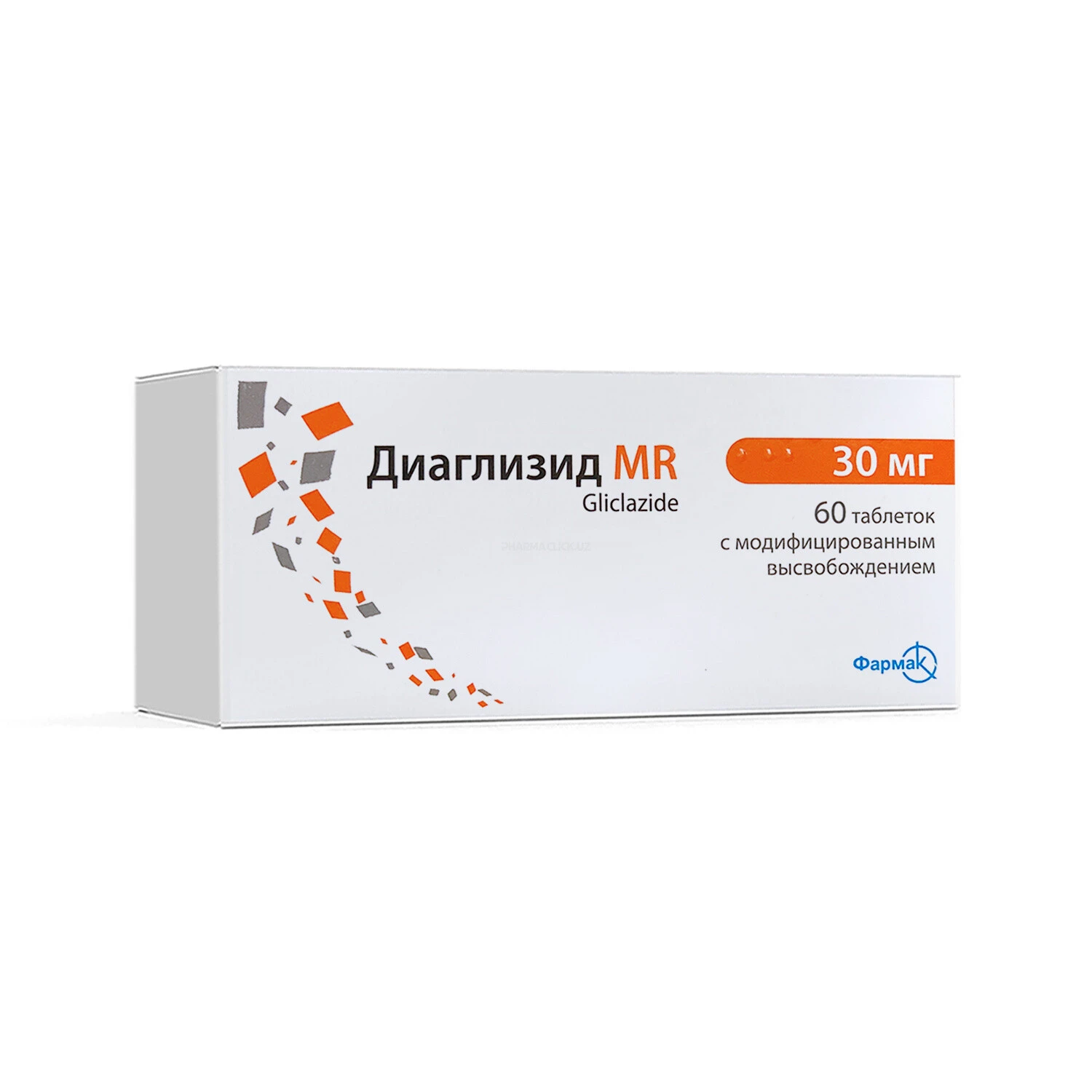 Diaglizid MR tab. 60mg №30 Farmak