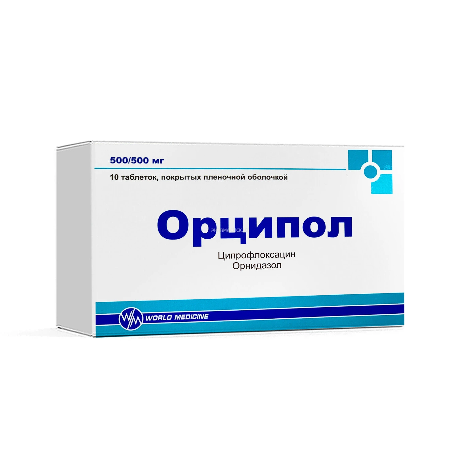 Ortsipol tab. 500mg/500mg №10