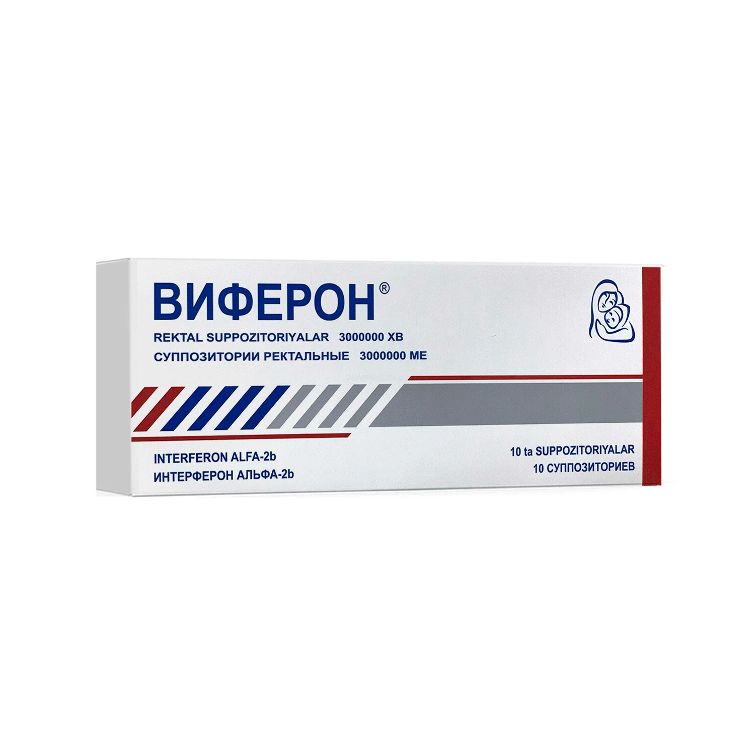Виферон супп рект 3000000 МЕ №10