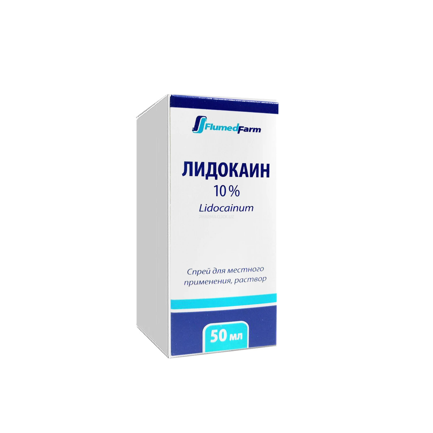 Lidokain sprey 100mg/ml 50ml №1