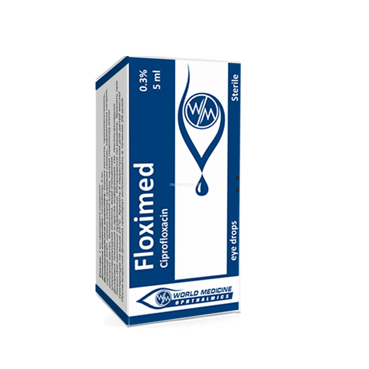 Floksimed ko‘z/quloq tomchilari 0.3% №1