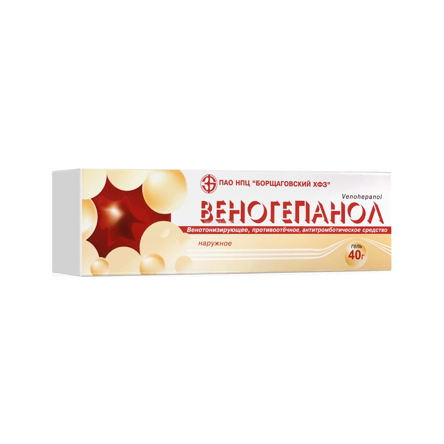 Веногепанол гель 40г.№1