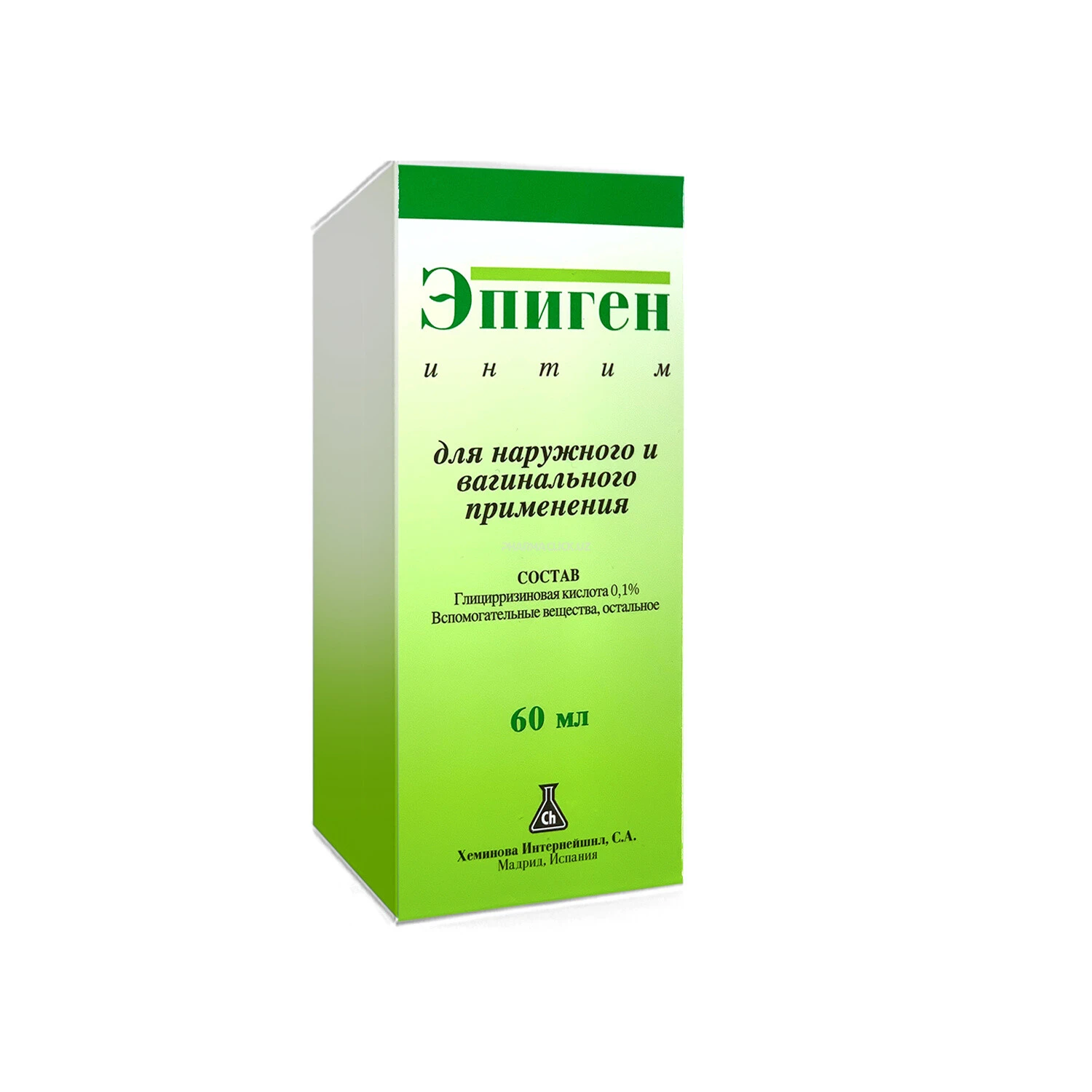 Epigen intim sprey tashqi va mahalliy foydalanish uchun 60ml