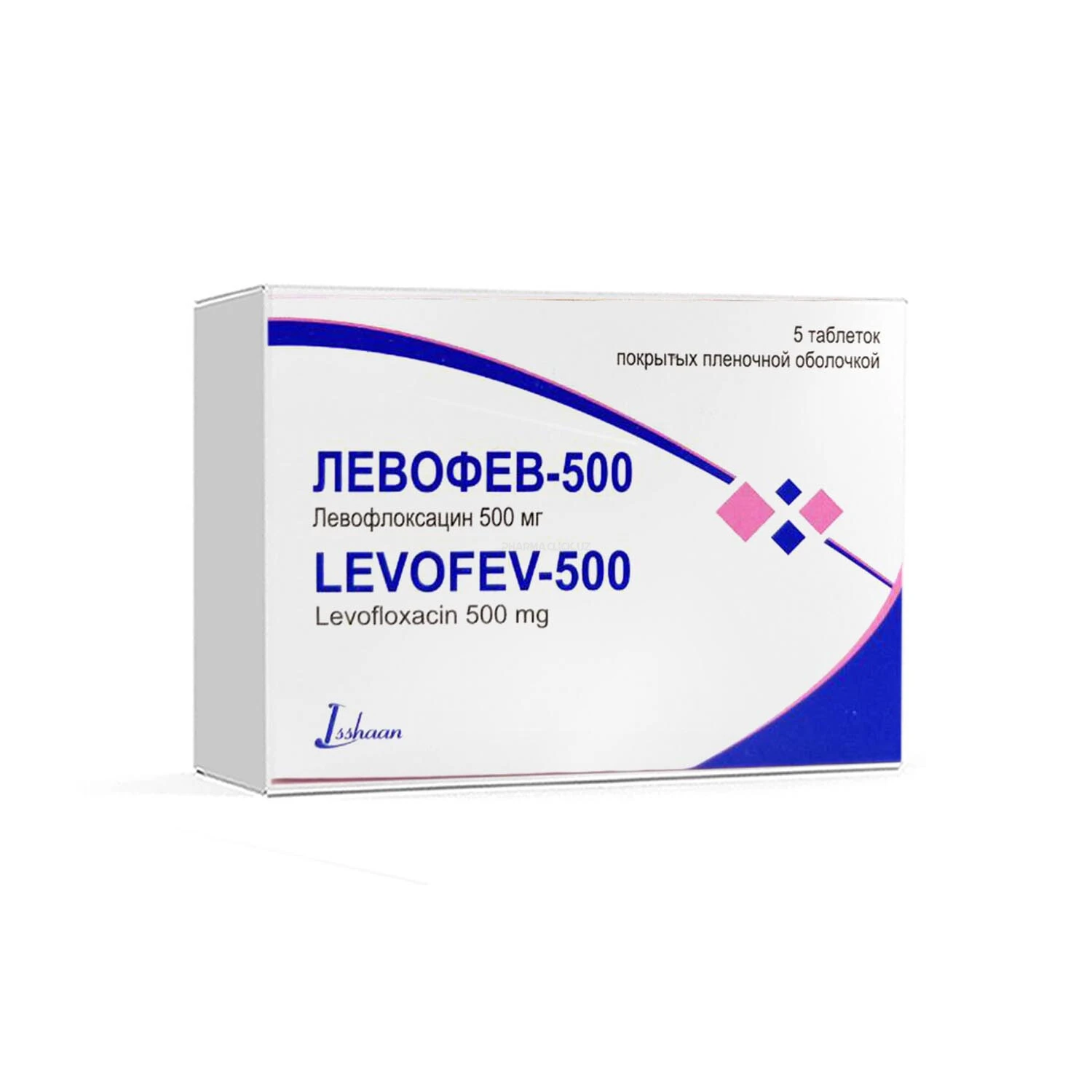 Левофев 500 таблетки №5