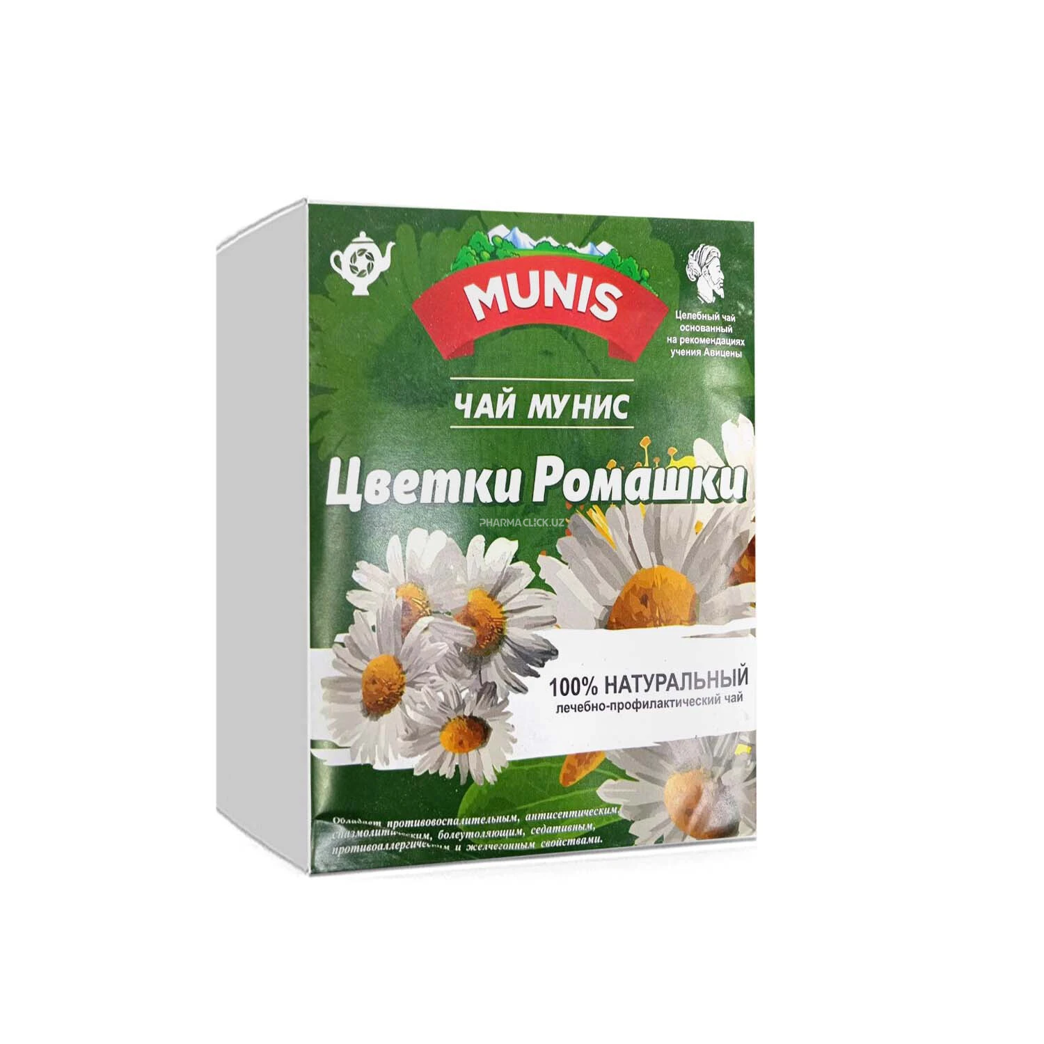 ЧАЙ МУНИС «ЦВЕТКИ РОМАШКИ» (30 гр.)