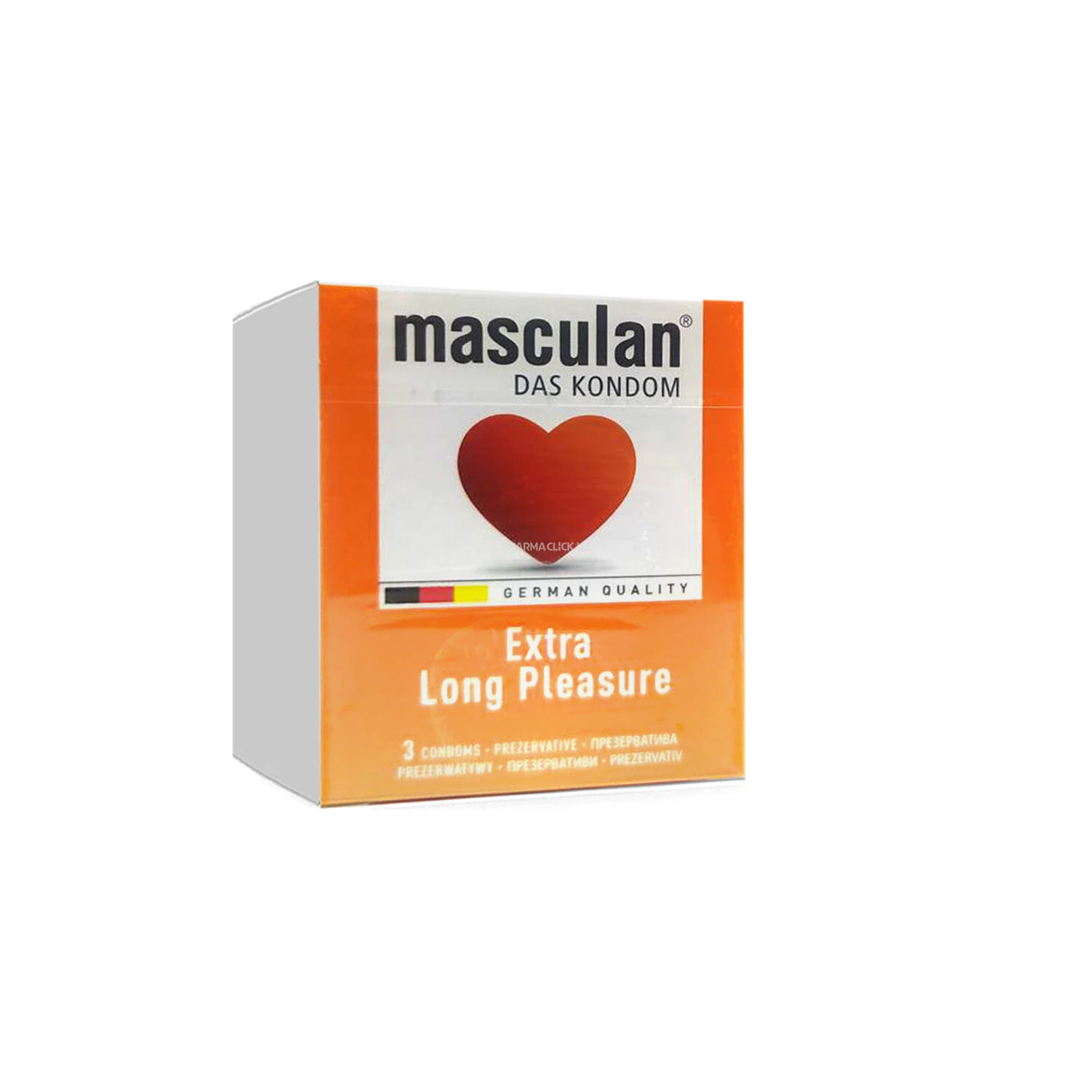Prezervativlar Masculan №3 Extra Long Pleasure