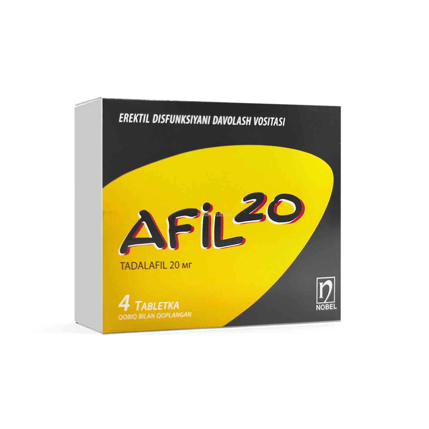 Afil 20 mg tab. №4