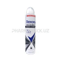 Антиперспирант-аэрозоль для женщин Rexona TITAN Invisible B W 200мл