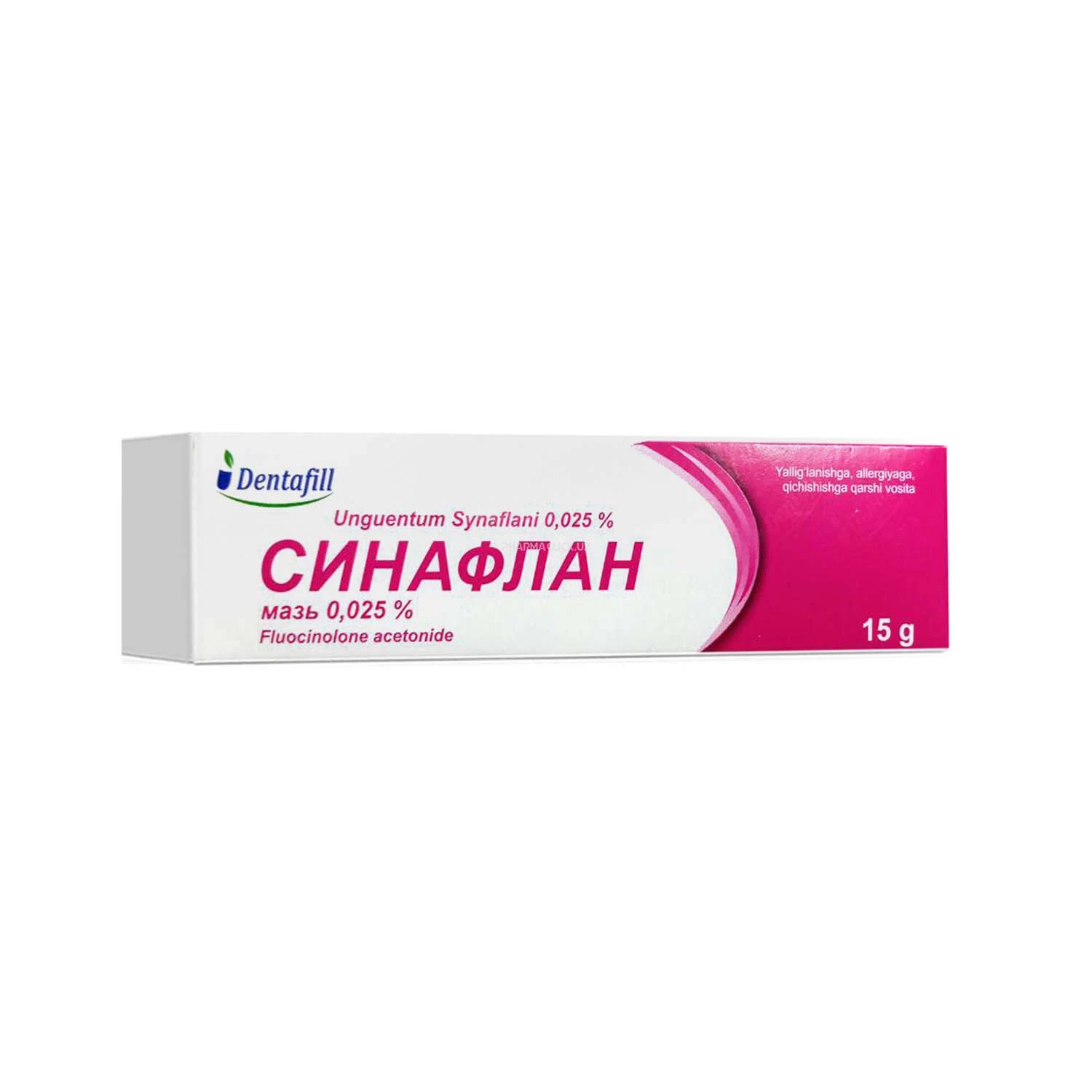 Sinaflan malhami 0,025% 15g (Dentafill)