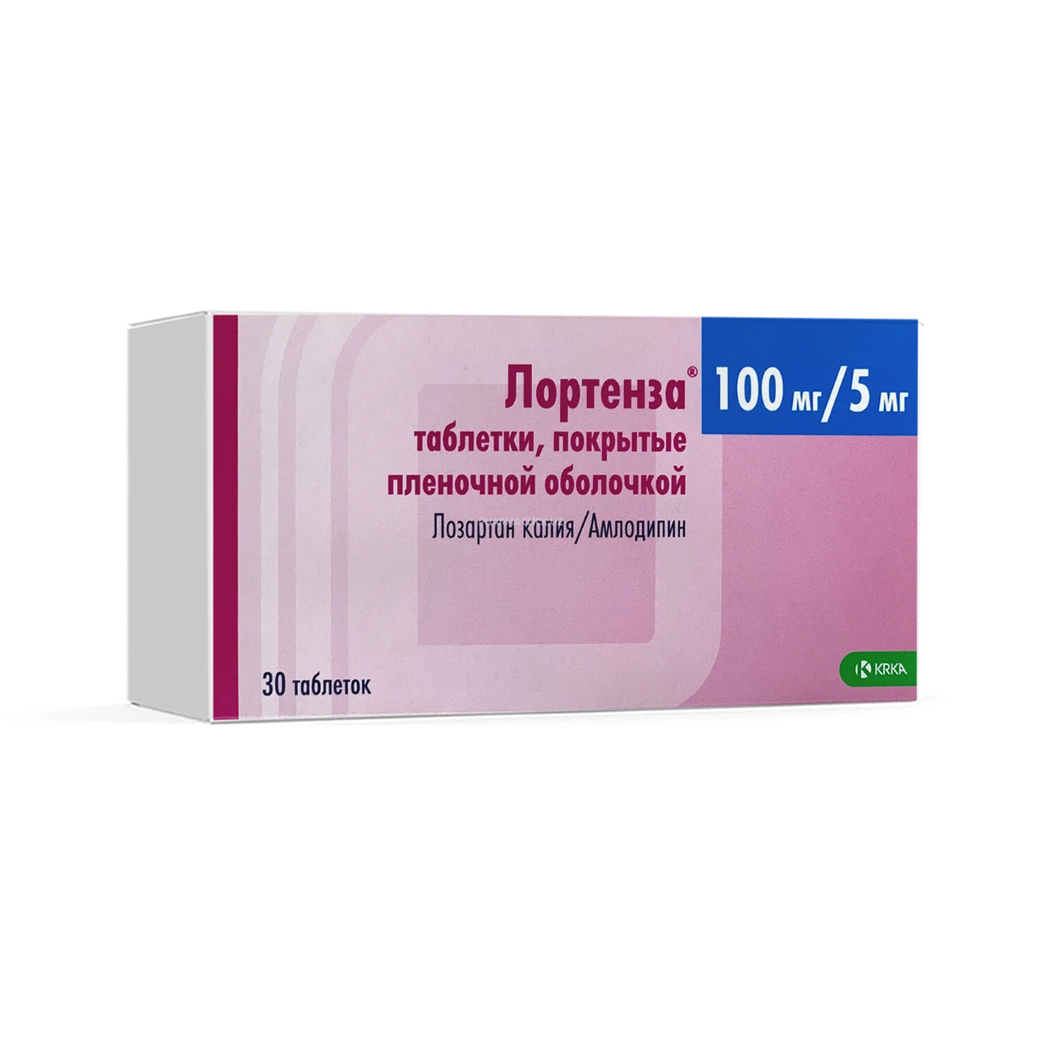 Lortenza 100mg/5mg №30 (Lorista+Tenox)