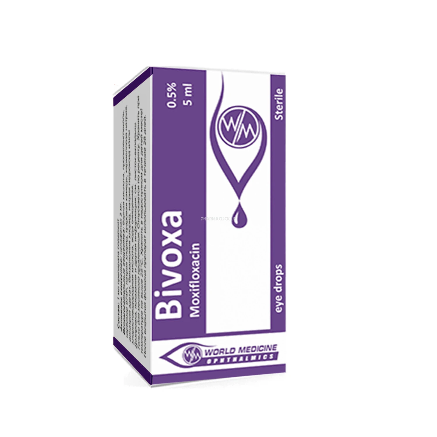 Bivoksa ko‘z tomchilari 0,5% 5ml. №1