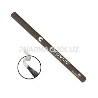 Ультратонкий карандаш для бровей Provoc Fork Tip Eyebrow Pen, 06 Wood Charm