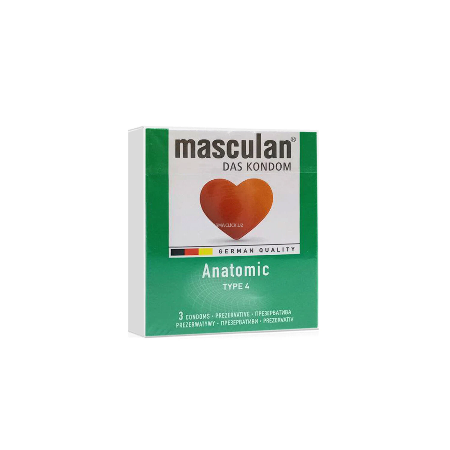 Prezervativlar Mackulan №3 Anatomik