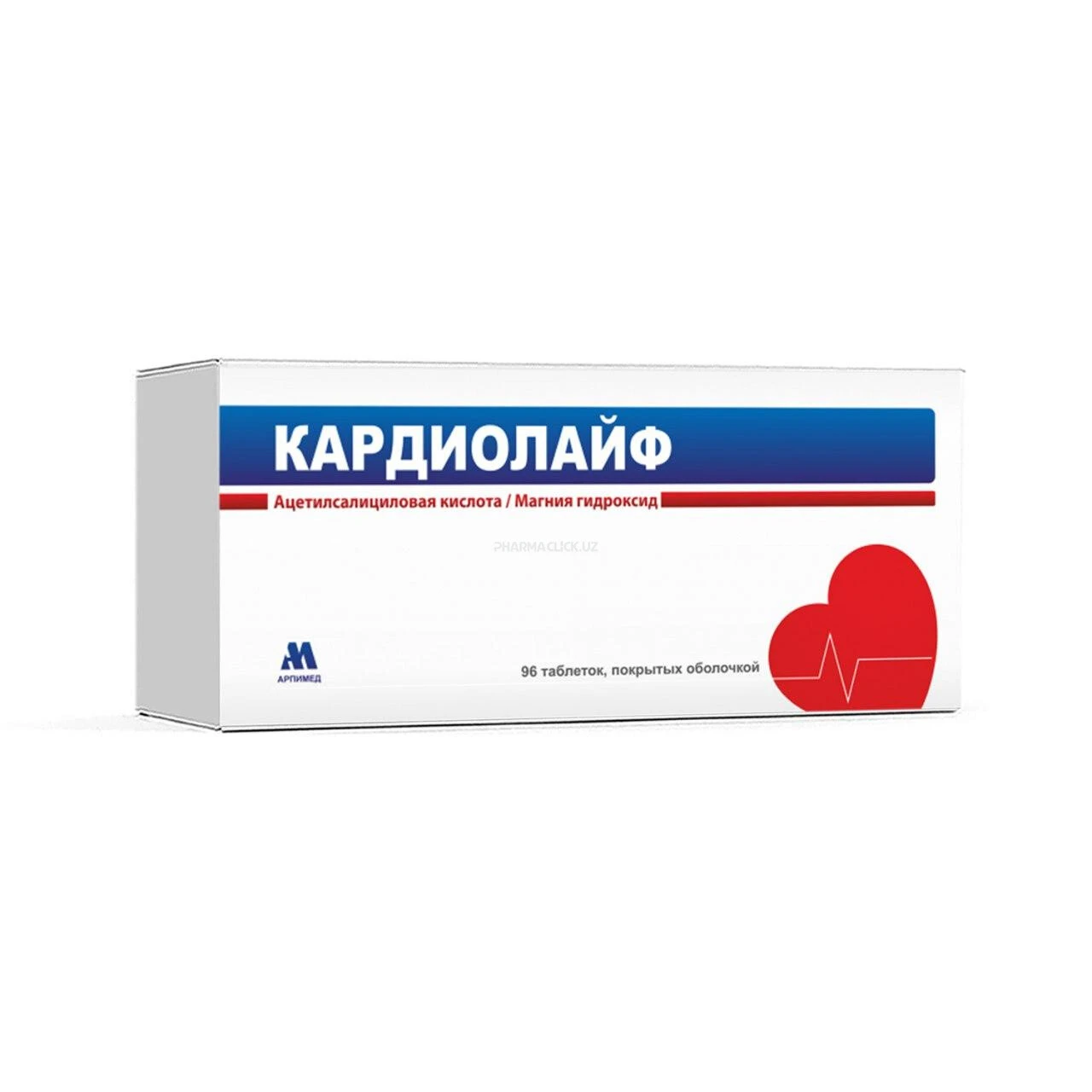 Кардиолайф таб. 75мг/15,2мг №96 (Кардиомагнил-75)