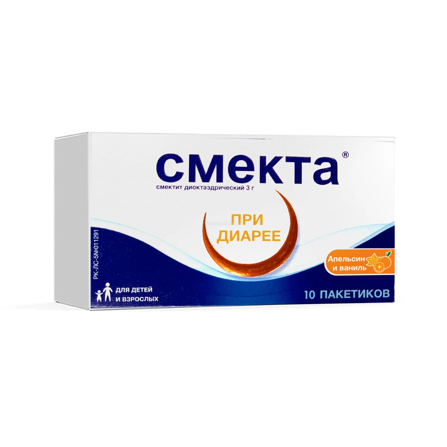 Смекта 3 г №10 порошок