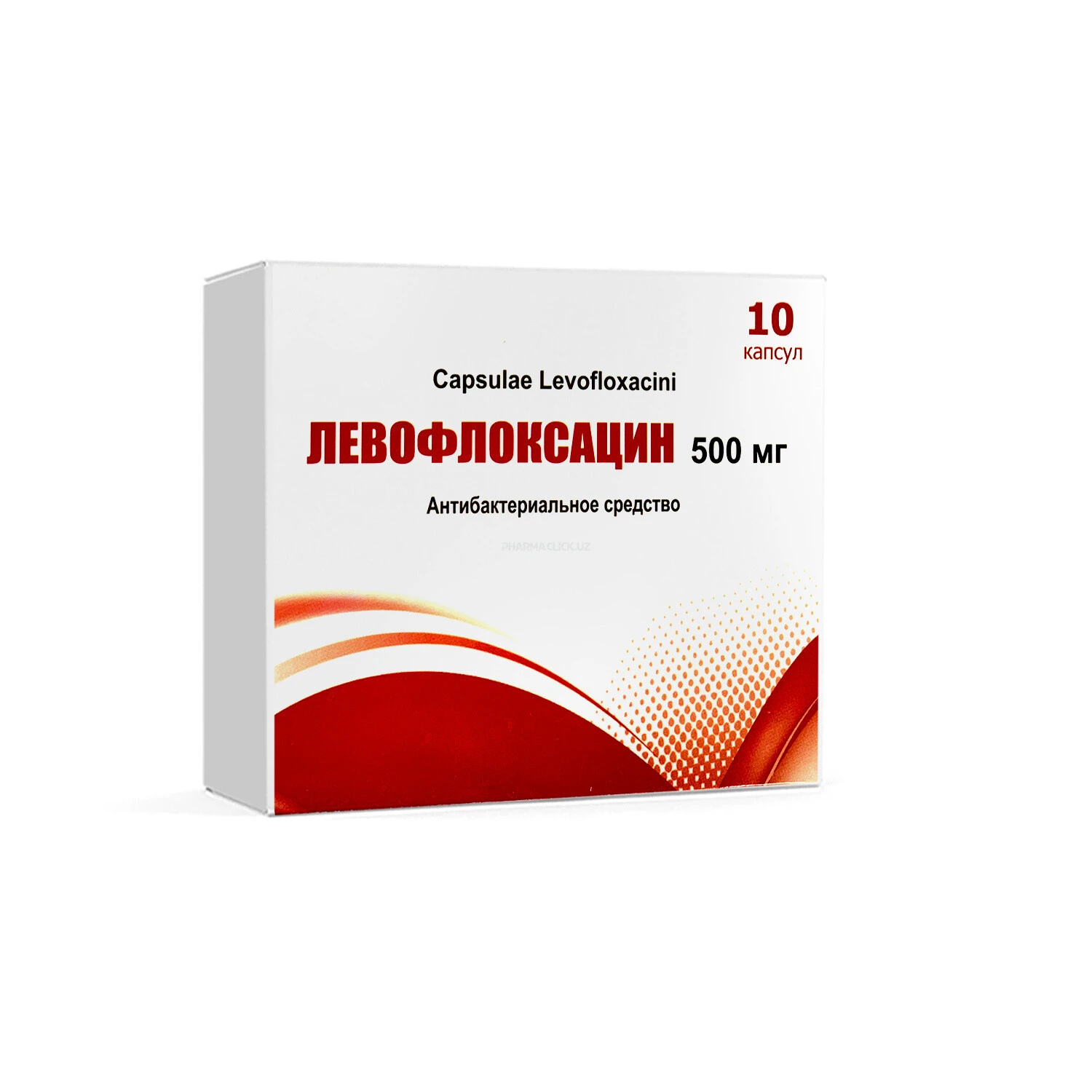 Levofloksatsin kaps. 500 mg №10 Radiks