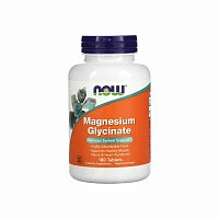 Магний глицинат Now Foods 200 мг, 180 таблеток